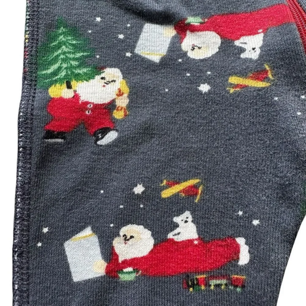 Hanna Andersson size 6-9 months Holiday Print Sleeper Pajama